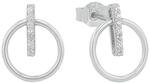 AMOR - Damen Ohrringe 925 Silber - mit Zirkonia Stein - Ohrstecker - AMR-E0097