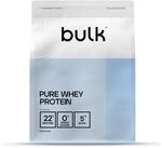 Bulk Pure Whey Protein Pulver, Schokolade Karamell, 2.5kg | 22g Protein & 5g BCAAs