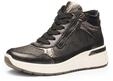 ARA Sneaker Garda schwarz, Steel Gr. 38,5