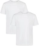 Under Armour Herren Baumwolle Rundhals Unterhemd 2er Pack &ndash; Etikettlos, Weiche