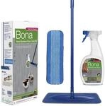 Bona Bodenwischer Set f&uuml;r Stein, Fliesen und Laminat, Wischmopp Set mit 1 L...