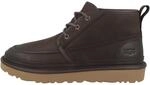 UGG Herren Schn&uuml;rboots Neumel Moc Nubuck Dunkelbraun 46