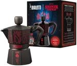 Bialetti Moka Express Stranger Things 3 Tassen, Musikalischer Knauf mit USB-C