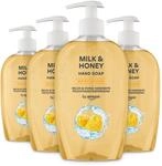 by Amazon Milk & Honey Handseife, 4 x 500 ml