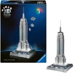 Ravensburger 3D Puzzle Iconics: 12008026 Empire State Building - mit Licht -...