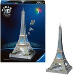 Ravensburger 3D Puzzle Iconics: 12008024 Eiffelturm - mit Licht - Das...