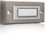 Byron DBW-21036 Universal-Klingelknopf aus Metall - 2-Draht-Installation