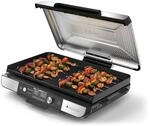 Ninja Sizzle Pro XL Indoor-Grill & Plancha, inklusive Grillplatte & oberer Plancha
