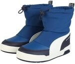 PUMA MULTIFLEX 2 Boot AC PS Sneaker, Clyde ROYAL-WARM White-New Navy, 32.5 EU