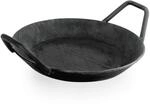 WAS Germany 2258 200 Brat/Servierpfanne mit Zwei Seitengrifen, 20cm Durchmesser, 3cm