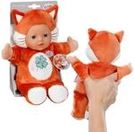 BABY Born for Babies Fuchs 26cm, weiche 26 cm Puppe mit &Ouml;hrchen und...