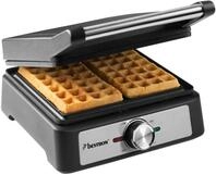 Bestron Waffeleisen f&uuml;r belgische Waffeln, Br&uuml;sseler Waffeleisen f&uuml;r zwei dicke