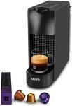 NESPRESSO KRUPS Essenza Mini Schwarz Matt Original Kapselmaschine XN110N