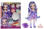 Rainbow High Rainbow Shimmers with Slime - Violet, Lila - 28 cm Modepuppe mit 1