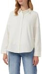 s.Oliver Feincord-Bluse mit Hemdkragen