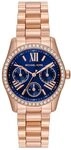 Michael Kors Lexington Watch f&uuml;r Damen, Quarz-Chronographenwerk mit Edelstahlarmband