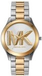 Michael Kors Slim Runway Watch f&uuml;r Damen, 42mm Quarz-Dreizeigerwerk mit