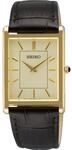 Seiko Klassik Armbanduhr f&uuml;r M&auml;nner in der Farbe Schwarz mit Armband aus...