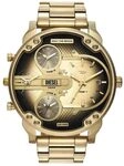 Diesel Mr. Daddy Slim Herren Gold-Ton Edelstahl Uhr, DZ7490