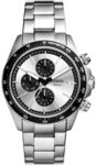 FOSSIL Autocross Uhr f&uuml;r Herren, Quarz Multifunktionswerk mit Edelstahl oder
