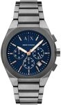Armani Exchange Herrenuhr, Quarz-Chronographenwerk und 42 mm Geh&auml;usegr&ouml;&szlig;e mit