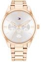 Tommy Hilfiger Multi Zifferblatt Quarz Uhr f&uuml;r Damen mit Edelstahlarmband