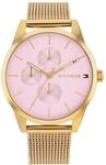 Tommy Hilfiger Multi Zifferblatt Quarz Uhr f&uuml;r Damen mit Edelstahlarmband