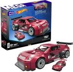 MEGA Hot Wheels Zusammenbaubares Autospielzeug zum Sammeln, Cadillac ATS-V R...