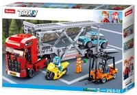 Sluban Klemmbausteine SL95750, Autotransporter (542 Teile) [M38-B0880],...