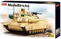 Sluban- Modell Bricks-M1A2 Sep V2 Abrams Hand Battle Tank 781 St&uuml;ck, M38-B0892,
