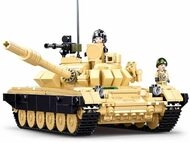 Sluban Klemmbausteine M38-B1011 ModelBricks-T-72B3 Main Battle Tank 2in1 770PCS