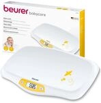 Beurer BY 80 Babywaage, mit gew&ouml;lbter Oberfl&auml;che, 20 kg Tragkraft, Tara- und