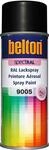 belton spectRAL Lackspray RAL 9005 tiefschwarz, seidengl&auml;nzend, 400 ml -