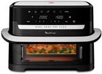 Moulinex Dual Easy Fry Flex, Luftfritteuse mit FlexCook Trennwand, 9 l