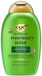 OGX refreshing scalp+ Rosemary Mint Shampoo 385 ml, kl&auml;rendes Haarshampoo, das