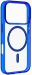 cellularline - Iconic Mag - Transparente H&uuml;lle - Farbige Kanten - Farbiger