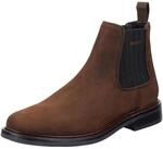 GANT Footwear Herren ST FAIRKON Chelsea-Stiefel, Dark Brown, 44 EU