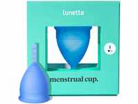 Lunette Menstruationstasse - Blau - Model 1 für leichte Blutung – (EN...