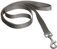 Nobby Leine Classic, mausgrau L: 120 cm, B: 20 mm, 1 St&uuml;ck