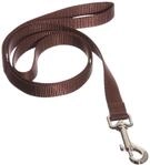 Nobby Leine Classic, braun L: 120 cm, B: 20 mm, 1 St&uuml;ck