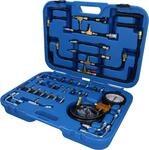 BRILLIANT TOOLS BT581400 Benzindruck-Pr&uuml;fer-Satz, 0 - 8 bar, 44-tlg [Powered...