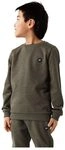 Name IT Jungen Nmmvimo Ls Bru Noos Sweatshirt, Rifle Green, 98 EU