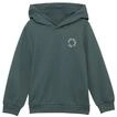 s.Oliver Unisex Kapuzen-Sweatshirt mit Rippb&uuml;ndchen und kleinem Print-Detail