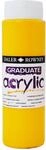 Daler-Rowney 123500618 Graduate Acrylfarbe, 500 ml, Gelb (CAD YEL D HUE)