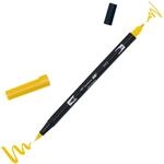 Tombow ABT-993 Fasermaler Dual Brush Pen mit zwei Spitzen, chrome orange