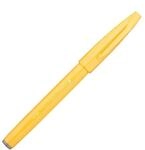 Pentel SES15C-G Faserschreiber mit Flexibler Pinsel-&auml;hnlicher Spitze gelb