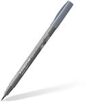 STAEDTLER soft brush pen pigment Arts, medium kaltgrau, softe Pinselspitze f&uuml;r