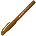 Pentel SES15C-Y Faserschreiber mit Flexibler Pinsel-&auml;hnlicher Spitze ocker