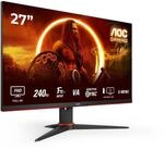 AOC 27G2ZNE/BK 27 zoll FHD Gaming Monitor, 240Hz, VA Panel, 4ms GtG, , FreeSync