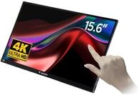 Verbatim Portable Touchscreen Monitor 4K, mobiler 15,6" Bildschirm aus Aluminium,